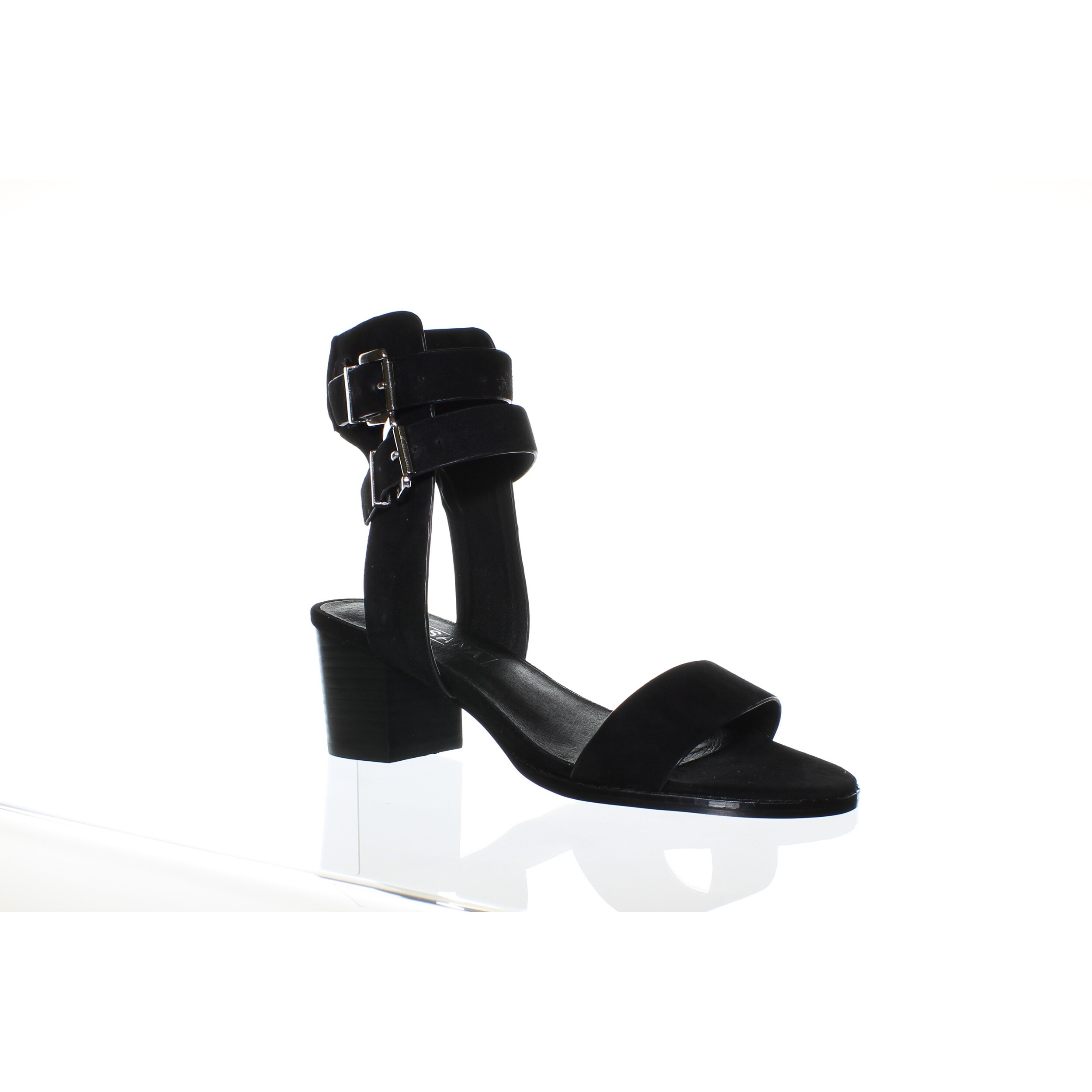 womens black ankle strap shoes