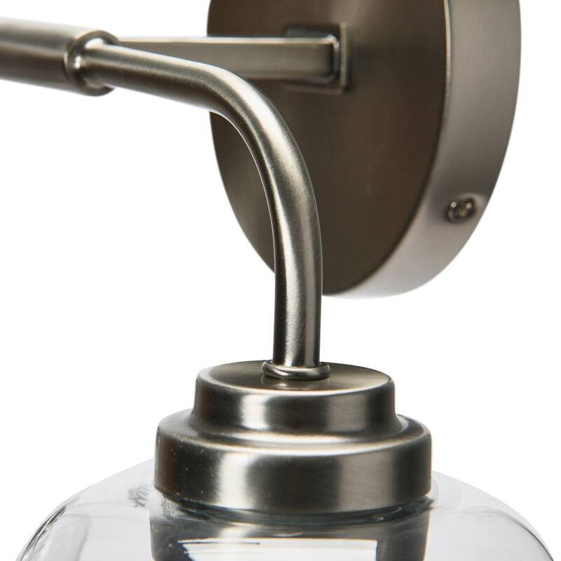 Robert Stevenson Lighting Holden - Metal and Glass Vanity Light