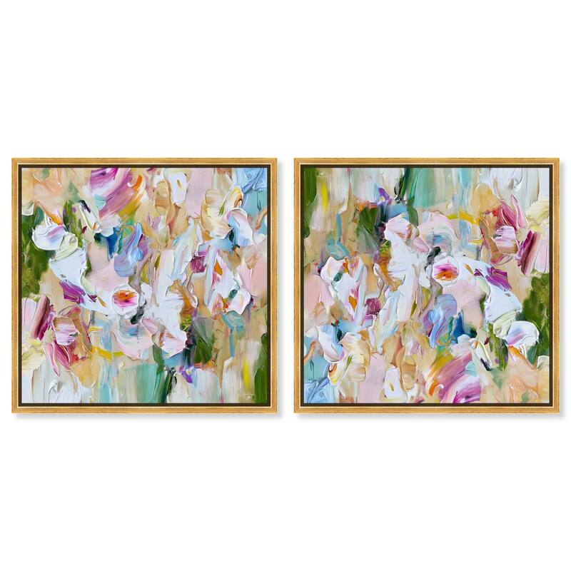 Champagne Glass Bow Canvas by Art Remedy - 24" x 30" - Gold