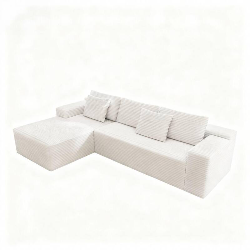 104.30" Modern Modular Sectional Sofa with Chaise for Living Room