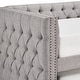 preview thumbnail 50 of 74, Knightsbridge Twin Tufted Nailhead Daybed by iNSPIRE Q Artisan