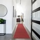 preview thumbnail 63 of 181, Nourison Essentials Solid Contemporary Indoor/Outdoor Area Rug 14' Runner - Red