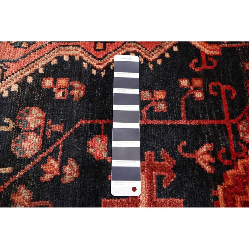 ECARPETGALLERY Hand-knotted Andelz Dark Navy Wool Rug - 3'8 x 6'2