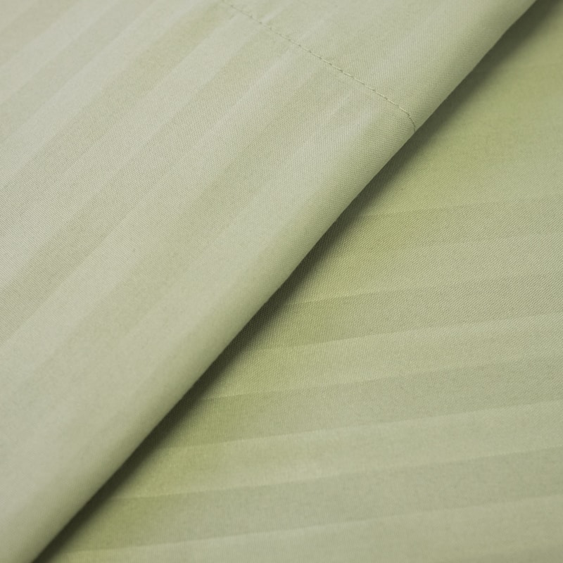 Sweet Home Collection Dobby Stripe 6-Piece Bed Sheet Set