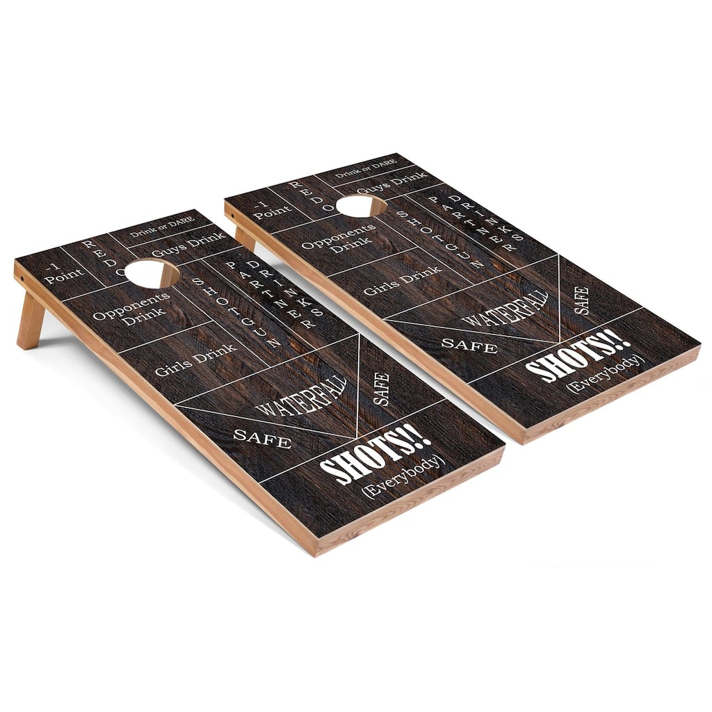 Drinking Game Cornhole Boards