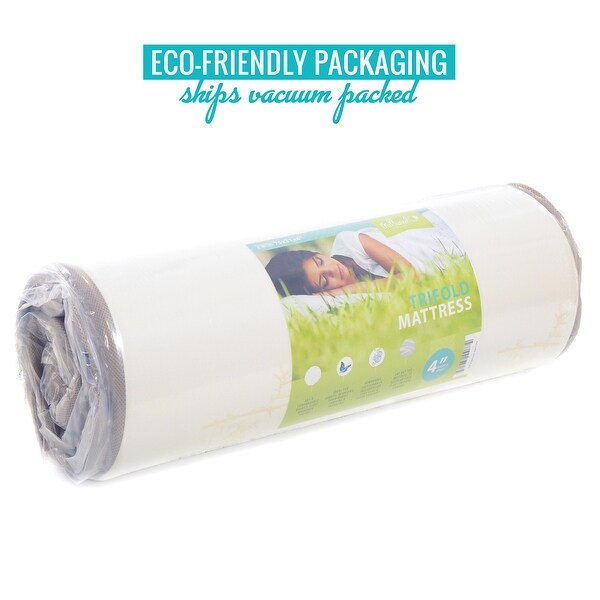 tri fold cot mattress