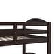 preview thumbnail 12 of 13, Artsy Twin Size L-Shaped Bunk bed with Trundle and Full-length Guardrail, 5 Beds in 1, Maximized space, Espresso