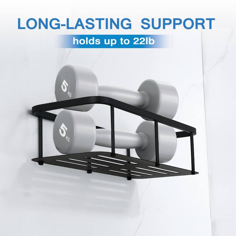 Stainless Steel Bathroom Organizer Basket Shower Caddy Shelf Basket