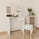 preview thumbnail 2 of 8, vidaXL Dressing Table Makeup Table Vanity Table with Drawers Engineered Wood