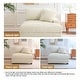 preview thumbnail 112 of 116, Modular Armchair and Ottoman Set with Adjustable Headrest, Flannel Upholstery