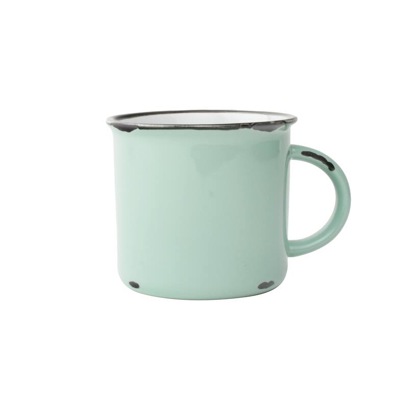 Tinware Mugs- Set of 4 - Mint