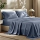 preview thumbnail 9 of 26, Bare Home TENCEL™ Lyocell Sheet Set Queen - Indigo