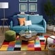 preview thumbnail 3 of 6, Well Woven Bright Geometric Square Multi Color Kids Area Rug - 7' 10" x 10' 6"