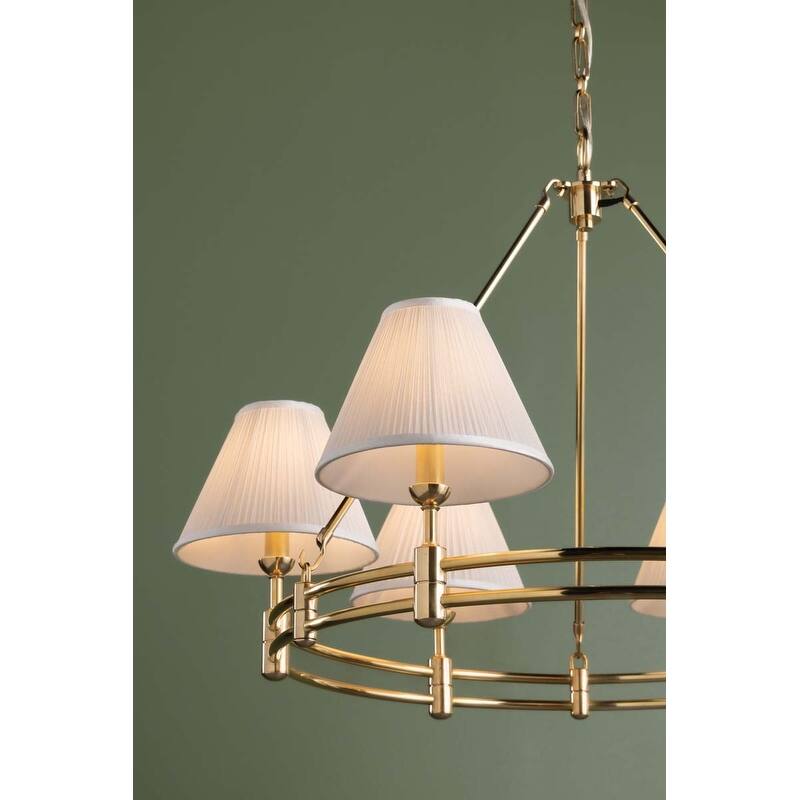 Hudson Valley Lighting MDS1800 Howard 6 Light 33" Wide Chandelier with