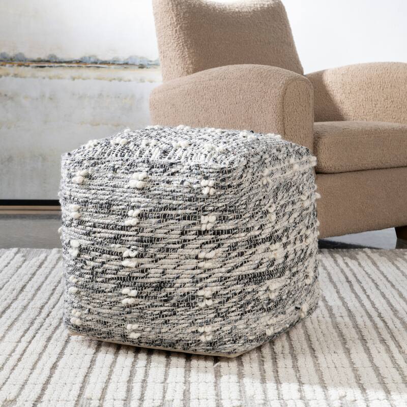 Uttermost 23974 18" Wide Ottoman Pouf