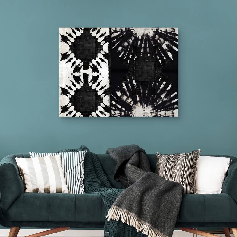 Flower Tribal 7 by Nikki Chu Canvas Art Print