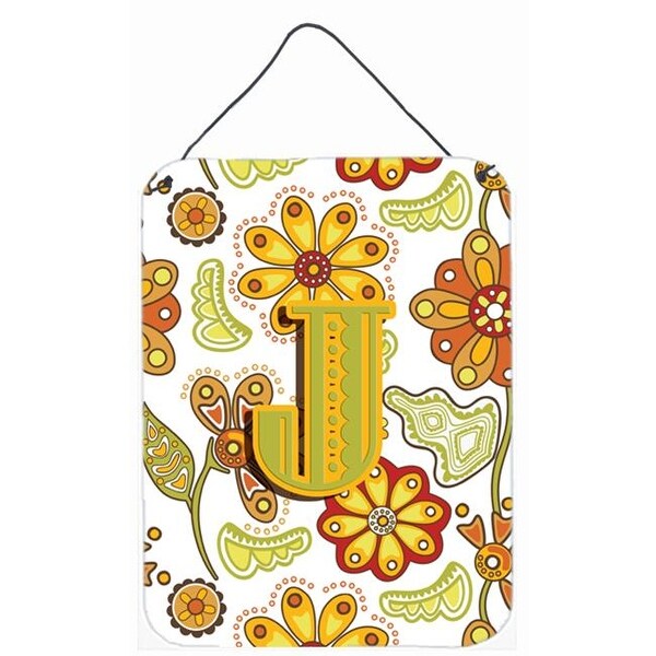 Letter J Fl Mustard And Green Wall Door Hanging Prints Letter J Fl Mustard And Green Wall Door Hanging Prints Free Shipping On Orders Over 45 24757374