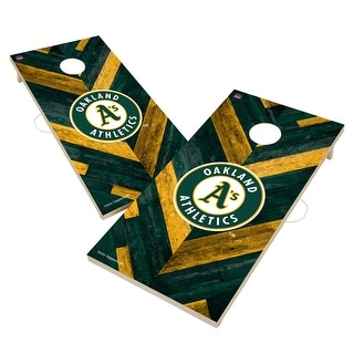 Oakland Athletics MLB Cornhole Board Set
