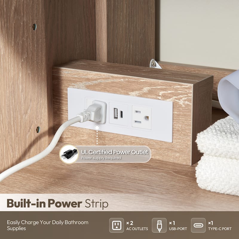 Alistair Single Bath Vanity with White Grain Stone Top without Mirror