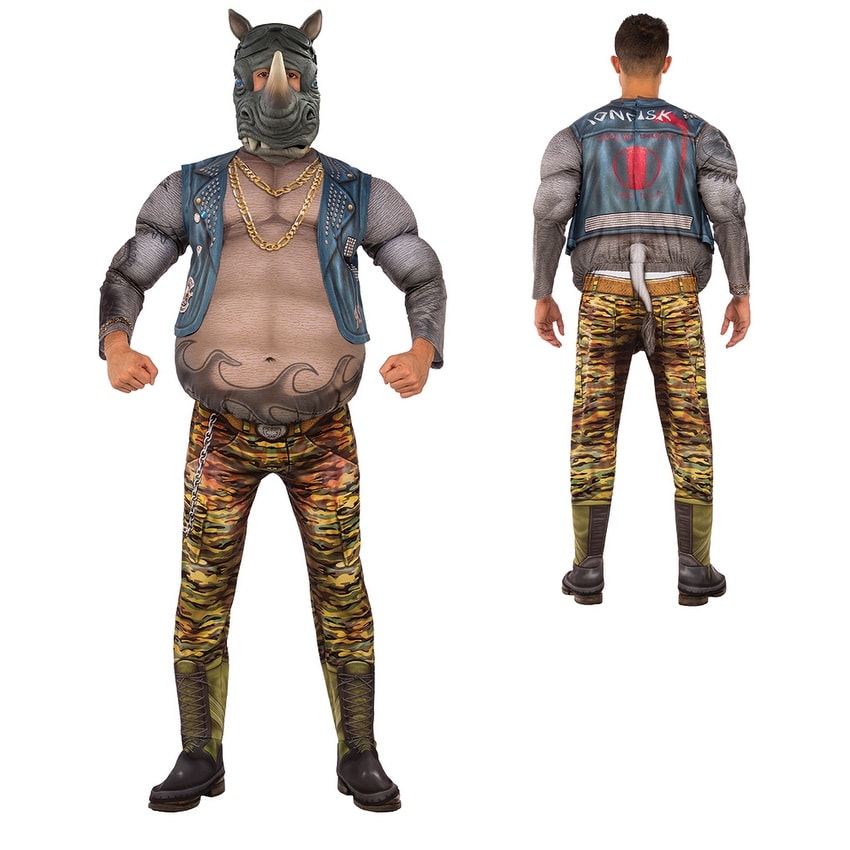 Mens Deluxe Tmnt Rocksteady Rhino Costume Overstock 14673839 Standard Start date mar 3, 2015. mens deluxe tmnt rocksteady rhino costume