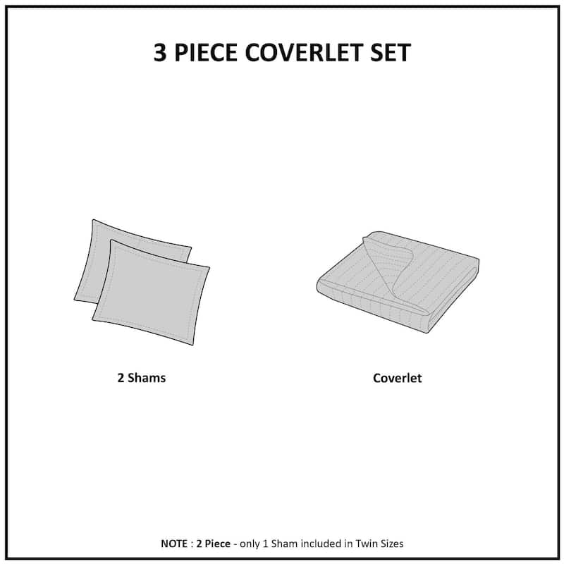 Madison Park Mansfield Reversible Quilt Set