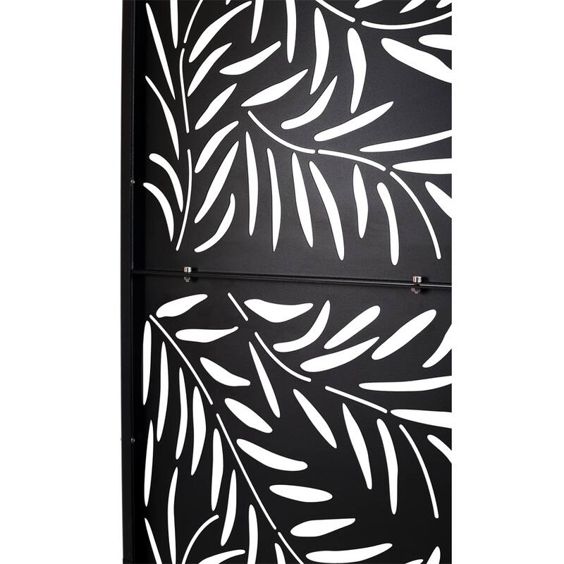 Outdoor & Indoor Freestanding Privacy Screen Privacy Screen 76"H×48"W