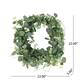 Hazlett 22" Floral Eucalyptus Artificial Wreath by Christopher Knight Home