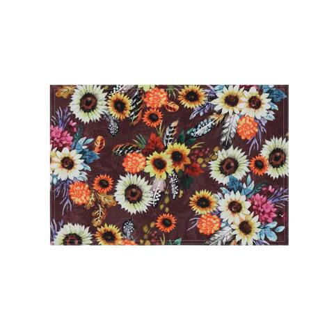 Laural Home Fall Feathers Placemat Set of 4