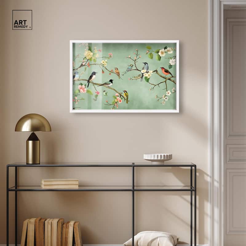 Restful View Shadowbox by Art Remedy