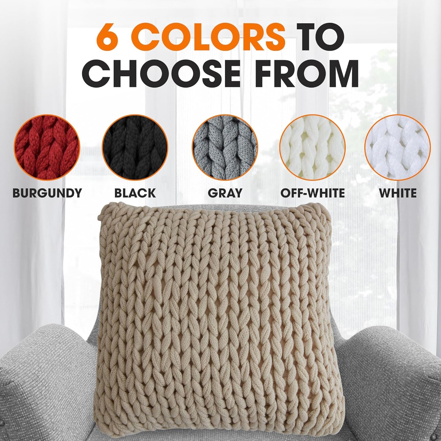 Cheer Collection Chunky Cable Knit 18