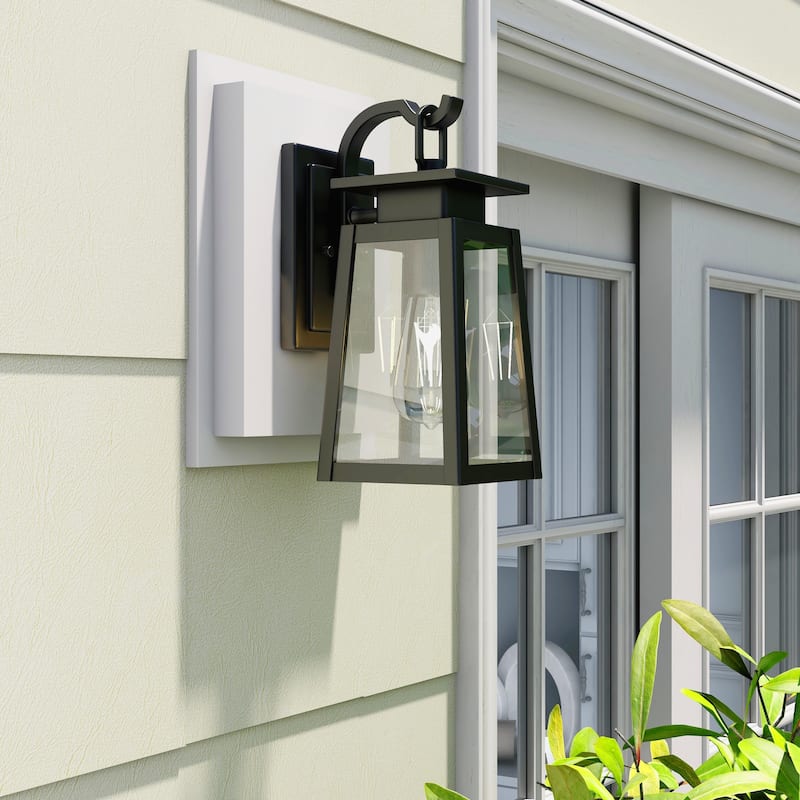 2 Pack 1-Light Outdoor Wall Light - 5"x6.73"x10.51"