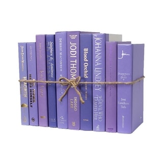 Decorative Books - Lilac Breeze Book Bundle - 1 Foot of Purple Books
