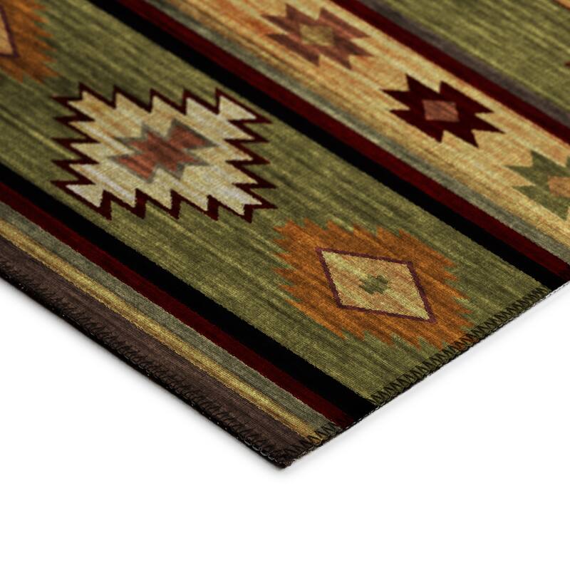 Indoor/ Outdoor Sonora Global Traditional Washable Rug