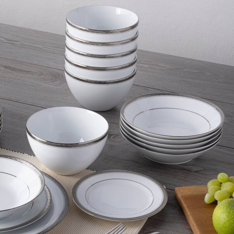 Noritake Charlotta 30-Piece Dinnerware Set, Service for 6