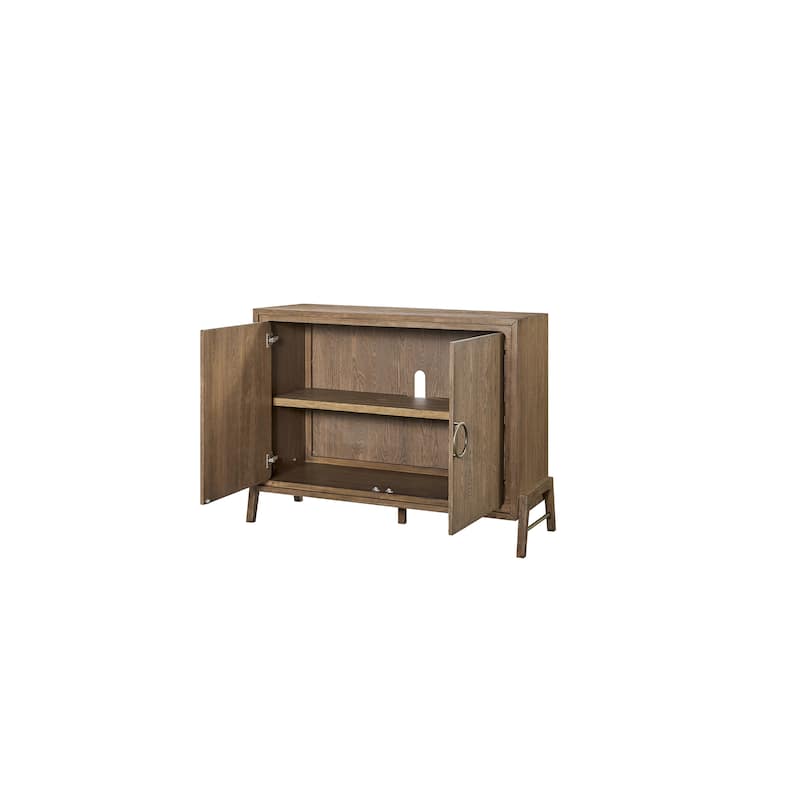 Two Door Latte Server-46" - Light Brown