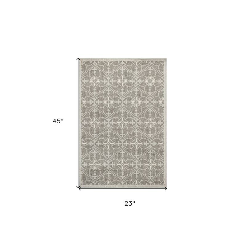 Jave Modern Geometric Weather Resistant Classic Elegance Outdoor Rug