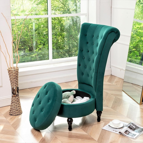 Gosser 20 Wide Velvet High Back Vanity Chair On Sale Bed Bath Beyond 37966105