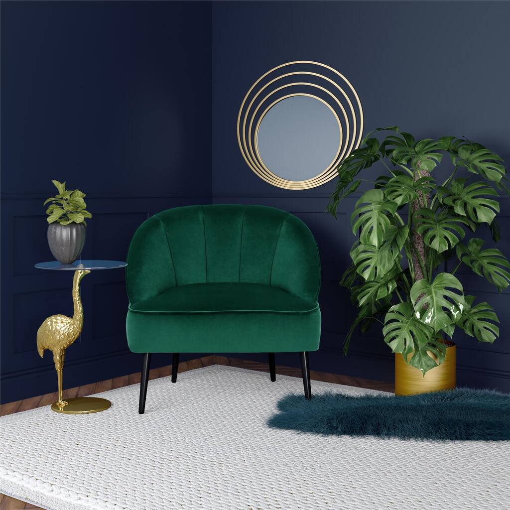 Avenue Greene Dustin Channel Back Accent Chair