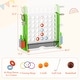 preview thumbnail 16 of 48, Costway Giant 4-in-a-Row Game Set with Ring-toss, Basketball Hoop, - See Details