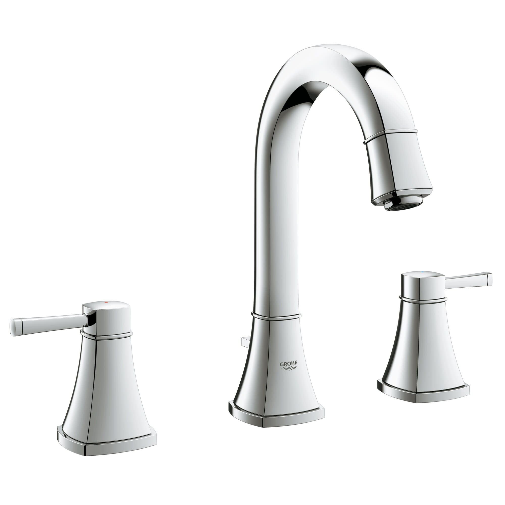 Grohe 20 419 A Grandera 1 2 Gpm Bathroom Faucet Widespread Grandera 1 2 Gpm Bathroom Faucet