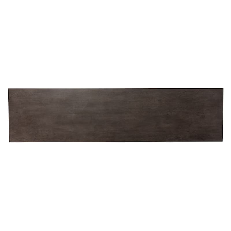SEI Furniture Barlock Transitional Brown Wood Media TV Stand for TV's up to 60"