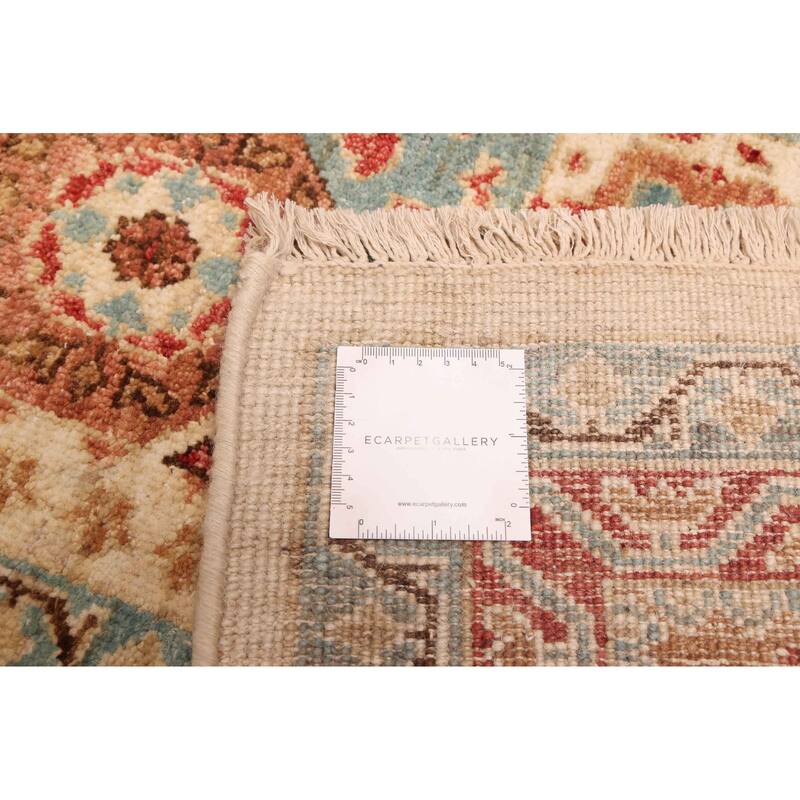 ECARPETGALLERY Hand-knotted Mamluk Cream Wool Rug - 9'8 x 13'6