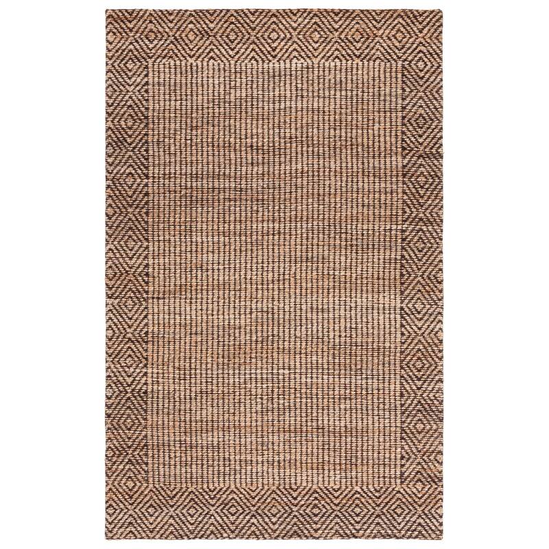 SAFAVIEH Flatweave Natural Hatemina Fiber Farmhouse Hemp Rug