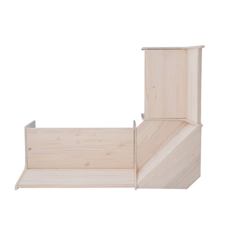 Wendell Solid Wood Corner Breakfast Nook Dining Set