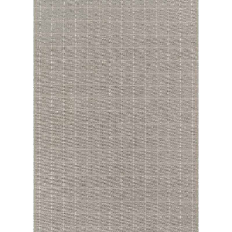 Erin Gates by Momeni Marlborough Deerfield Hand Woven Wool Plaid Area Rug - 8' x 10' - Grey