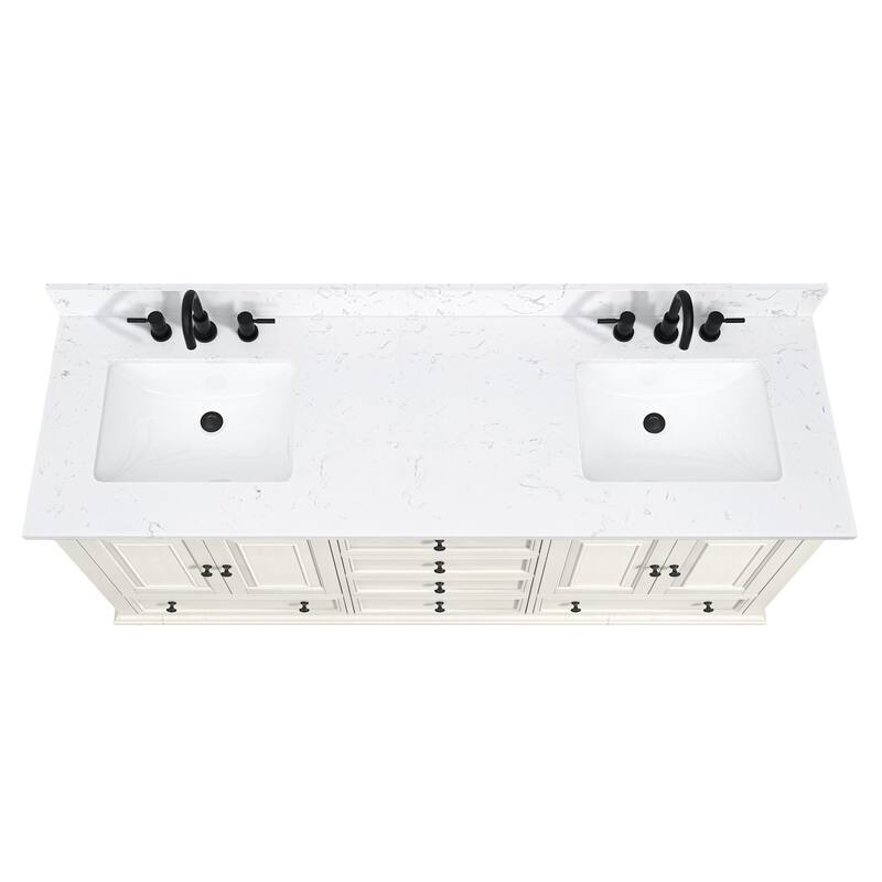 Avanity THOMPSON-VS73-E Thompson 72" Free Standing Double Basin Vanity