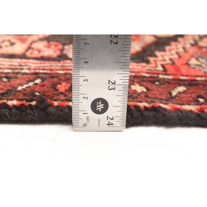 ECARPETGALLERY Hand-knotted Andelz Dark Grey Wool Rug - 3'5 x 6'9