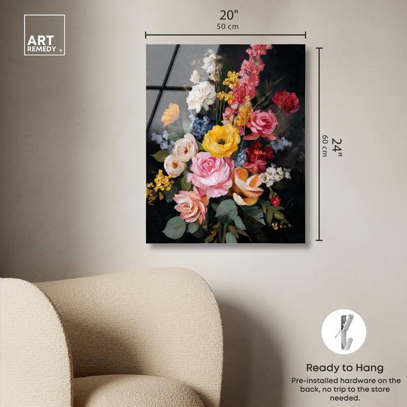 Garden Richness II Acrylic by Art Remedy, Ready to Hang