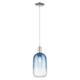 Option Polished Nickel / Sapphire Blue Shade