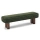 preview thumbnail 30 of 68, Christopher Knight Home - Modern Upholstered Dining Bench with Padded Seating